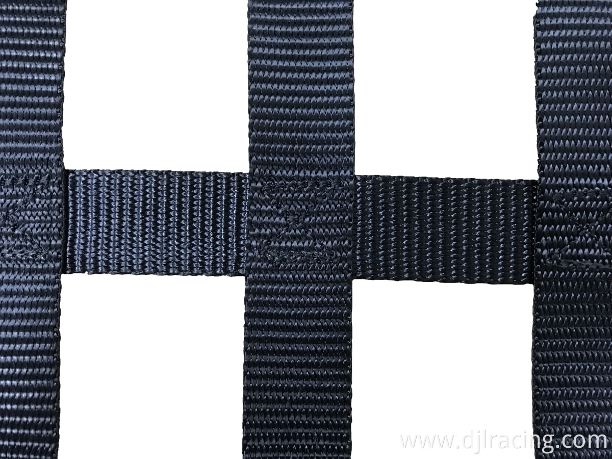 2020 Hot Sale SFI 27.1 Certified Rectangular Ribbon Style Car Window Net,Race Window Net